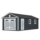 Handy Home Products Manhattan 12x24 Garage Do-it-Yourself Wooden Storage Shed