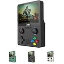 X6 Game Console,Classic Retro Game Console,Console X6 Handheld Game Console,Support 2 Players Play on TV (Noir)