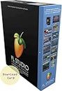 Image Line FL Studio 20 Signature Bundle - DAW Software Every Music Producer Loves - Download Card