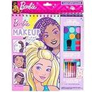 Horizon Group USA Barbie Makeup Artist Magazine, Create Your Own Hair & Makeup Looks Using 130+ Stencils, 180+ Stickers, Crayons, Pretend Makeup & More