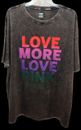 NWT Victoria's Secret PINK Short Sleeve Love More Ombre One Size Tee O/S