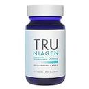 TRU NIAGEN® Nicotinamide Riboside Chloride - Patented NAD+ Booster supporting Cellular Energy & Repair, 300mg Vegetarian Capsules, 300mg Per Serving, 30 Day Bottle