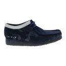 Clarks Wallabee Denim 26168843 Mens Blue Oxfords & Lace Ups Casual Shoes