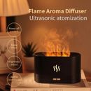 Flamme ätherisches Öl Diffusor Aroma USB Luftbefeuchter Ultraschall Duft Zuhause