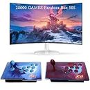 RegiisJoy 28000 Games Pandora Box 40S Arcade Game Console for PC & Projector & TV, 2-4 Players, 3D Games, Search/Hide/Save/Load/Pause Games