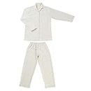 砂山靴下 Sunayama Socks Skin Side Silk Soft Double Gauze Pajamas Off White Nightwear Bust 33.9-37.0 inches (86-94 cm) cocoonfit CO-0853-L