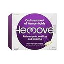 HEMOVEL Hemorrhoidal Oral Treatment - Clinically Proven, Mess-Free, effective and convenient way to treat internal and external hemorrhoids and relieve pain, swelling and bleeding - 18 Tablets