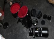 Sun Zoom Lens Multi-Coated Macro w/Case & Vivitar Converter