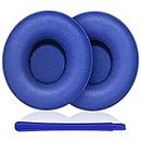 TesRank Ear Pads for Beats Solo 3 & Solo 2, Professional Earpads for Beats Solo 3 & Solo 2 Headphones Foam - Blue