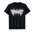 brandsatz Clothing | Brutal Slamming Death Metal Logo Blanco Camiseta