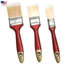 House Wall Paint Brushes - 2", 1.5", 1" Latex or Oil Based 3-6 Pack