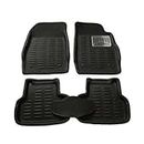 3D mat car Foot mat car Floor mat (Black) fit for Maruti S-Presso 2024