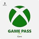 Xbox Game Pass Core – Suscripción 3 Meses | Código de descarga