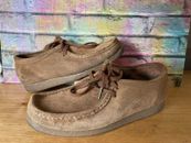 Clarks Original Wallabee - gamuza cola marrón - zapatos talla uk 8G 🔥🔥👞👞