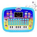 1 2 3 Year Old Boy Learning Toy,Educational Preschool Pad for Kids Boys Interactive Electronic Toy for 1-3 Year Old Baby Early Development Toy Boy Girl Kid 12m 18month (Blue)