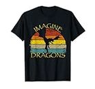 Imagine Fantasy Mythical Dragon Wings Boys Girls Style T-Shirt