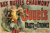 AUX BUTTES CHAUMONT JOUETS GIRL HORSE TOYS FRIENDS FRENCH VINTAGE POSTER REPRO