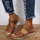 Women Casual Orthopedic Wedge Sandals Ladies Summer Comfort Flat Shoes Size 2024