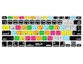 XSKN Photoshop English Shortcuts Silicone Keyboard Skin Cover for MacBook Air/Pro 13 /15/ 17 Inch A1278 A1286 A1297 A1342 A1369 A1398 A1425 A1466 A1502 A1314 US and EU Common Version
