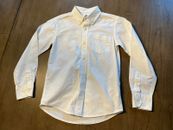 Old Navy Boys White Button Down Dress Shirt - Size Medium 8