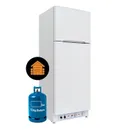 9.3 Cu.Ft Gas Propane Refrigerator Freezer RV Fridge Off-grid Cabin Campervan AC