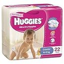 Huggies Ultra Dry Nappies Girl Size 3 (6-11kg) 22 Count