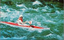 Kayak Clase III Whitewater Rapids Lower Nantahala River Gorge Falls NC UNP
