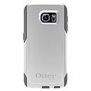 OtterBox COMMUTER SERIES for Samsung Galaxy S6 - Retail Packaging - Glacier (White/Gunmetal Grey)