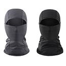 2pcs elastic windproof face mask, breathable motorcycle face mask, windproof balaclava, UV protection sports accessories, suitable for outdoor sports riding motorcycles, bicycles, etc.