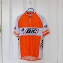Camiseta deportiva de ciclismo BIC retro de manga corta mediana/grande