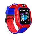 PunnkFunnk Kids Calling Smart Watch for Boys & Girls | 2-Way Voice Calling & Message | Sim Card | Selfie Camera | Parent Control App | Voice Chat | Long Battery Life | LBS Location Tracking (Red)