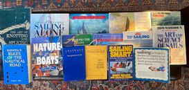Lote de 15 libros de navegación para principiantes, aprender a navegar, carreras de yates