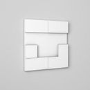 1 in x 1 ft x 1-3/5 ft Cubi Style 2 Primed White Polyurethane Decorative 3D Wall Paneling Urethane Architectural Products by Outwater L.L.C | Wayfair