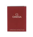 Omega Operating Instructions Booklet Manual