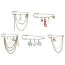 Sweater Shawl Clips Clothing Accessory Alloy Material for Women Girls