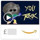 Amazon.co.uk eGift Card -You rock -Email - animation