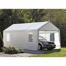 ShelterLogic Max AP 10 ft. x 20 ft. Canopy Enclosure Kit Side Wall Fabric in Gray | 9.53 H x 9.97 W x 20 D in | Wayfair 25772