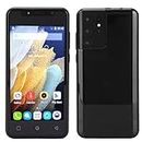 S21 Ultra 5.0in Smartphone for Android 6 - HD IPS Screen Dual Card Mobile Phone 512MB+4G 2MP+2MP with WiFi, BT, FM, GPS Function MTK6572 (2 Cores). Black 110‑240V(Black)