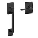 Schlage FE285 Century Lower Handleset with Latitude Lever for Electronic Deadbolts, Matte Black