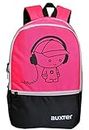 AUXTER Polyester Music 33 Ltrs School Bag Casual Travel backpack for girls and Women (Pink)