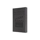 Moleskine Film & TV Journal, Notebook for Cinema, Film and TV Series Enthusiasts, Film Review Notebook with Introduction to the History of Cinema, Hard Cover, Grey Colour, 400 Pages