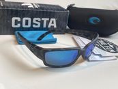 Gafas de sol Costa del Mar Caballito polarizadas tiburón tigre/espejo azul vidrio 580G