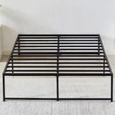  14" Platform Bed Frame/Mattress Foundation/No Box Spring needed/Steel Slat 