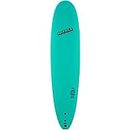 Catch Surf Odysea Plank Single Fin Surfboard Emerald Green 21, 8ft