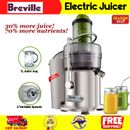 Breville Juice Fountain Max Cold Pressed Juicer Slow Juice Nutrient Extractor AU