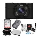 Sony Cyber-Shot DSC-RX100 Digital Camera with Battery and 32GB SD Card Bundle