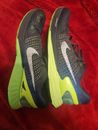 Size 12.5 - Nike Lunarglide 7 Black And Green Sneakers Running Shoes