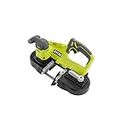 Ryobi 18-Volt ONE+ Cordless 2.5 in. Portable Band Saw (Tool Only) P590, (Bulk Packaged, Non-Retail Packaging) (Renewed)
