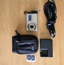 Olympus Digital Camera FE-190 6.0MP Silver COMPLETE BUNDLE - Tested WORKING