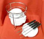 Pier 1 Stainless Steel Fondue Fork Dish Appetizer Cocktail China No Pot